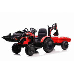 Elektrický traktor 720-T - červený